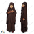 Khimar / Kheemar Borka Adjusted Niqab Hijab With Skirt Full Set For 4-6 years Girl (Dubai Cherry Cloth), Baby Dress Size: 4- 6 years, 6 image