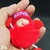 New Born Toddler Cute Mini Doll Key Ring, Extra Cute Extra Soft Adorable Best For Gift Hanging On Bag Or Purse, Color: Red, 2 image