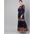 Semi Stitched Georgette Embroidery Sharara Dress, Size: M