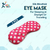 Silk Blindfold Eye Mask For Sleeping at Daylight Or Travelling; Soft & Comfortable with fiber inside 1 PC (Random Color), 3 image