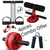 4pice Double Sit up bar ,Double Spring Tummi trimar, Ab roller and hand grip Combo offers home gym and fitness equipment, 2 image