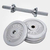 Dumbbell Combo 3 - Silver Plates With Two Silver Stick- 15kg
