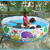 Kids Baby Children Inflatable Swimming Pool Bath Tub Portable Outdoor Summer Water Fun Play Toy (6 Feet / 5 Feet), 5 image
