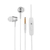 Yison Celebrat D5 In-Ear Wired Earphones-Silver