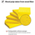Thick Cellulose Cleaning Sponge 2pcs, 2 image