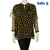SaRa Ladies Fashion Tops (WFT492YJA-Black Printed), Size: XXL