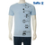 SaRa Mens T-shirt (MTS452FK-Sky blue), Size: L