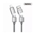 Remax RC-020t Aurora Series 4In1 Data & Charging Cables2.4A 8Pin Type-C Lightning Cable 1M