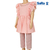 SaRa Girls Set (GFT63SFK-Peach), Baby Dress Size: 4-5 years, 2 image