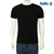 SaRa Mens T-shirt (MTS472FKA-Black), Size: XXL