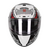 GNYTE IGN-4 Trever Gloss titanium grey Dual Visor With Pinlock 30 anti fog sheet Dot Approved Full Face Helmet, 2 image