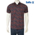 SaRa Mens Short Sleeve Shirt (MSCS92ACD-Printed), Size: M