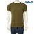 SaRa Mens T-shirt (MTS472FKD-Olive), Size: XXL