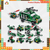 Panlos 573 Pcs Military Lego 12 in 1 City Building Block for Kids 25 Play Style