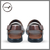 Original Leather Sandal Shoe For Men - CRM 118, Color: Brown, Size: 42, 3 image