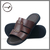 Original Leather Sandal Shoe For Men - CRM 117, Color: Brown, Size: 42