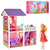 Fashion Villa Barbie Doll House with Doll & Furniture 89 Pcs Gift for Girl, 2 image