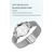 NAVIFORCE NF5028 Silver Mesh Stainless Steel Analog Watch For Women - White & Silver, 4 image