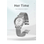NAVIFORCE NF5028 Silver Mesh Stainless Steel Analog Watch For Women - White & Silver, 3 image
