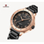 NAVIFORCE NF5021 Rose Gold Stainless Steel Analog Watch For Women - Rose Gold & Black, 3 image