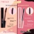 PF-E08 Pink Oil- proof Curl Mascara-1# Volume, 4 image