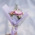 Mini Dried Flower Bouquet With Wish Card, 5 image