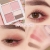 Eyeshadow Palette Glitter Eye Shadow 4 Colours Matte Shiny Waterproof Highly Pigmented Blending Powder Eye Make-up Pallet, 3 image