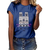 Women Notre Dame de Paris Print T-Shirt Short Sleeve T Shirt Blouse Tops, 3 image