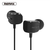 Remax RM-502 Stereo Music headphones with HD Mic in-ear 3.5mm wired Earphone, 2 image