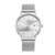 NAVIFORCE NF3008G Silver Mesh Stainless Steel Analog Watch For Men - White & Silver, 2 image