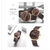 NAVIFORCE NF3008 Bronze Mesh Stainless Steel Analog Watch For Couple - RoseGold & Bronze, 8 image