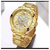 NAVIFORCE NF9158 Golden Stainless Steel Chronograph Watch For Men - Golden, 2 image