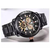 NAVIFORCE NF9158 Black Stainless Steel Chronograph Watch For Men - Black, 3 image