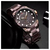 NAVIFORCE NF9152 - Bronze Stainless Steel Analog Watch for Men - Purple & Bronze, 4 image