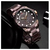 NAVIFORCE NF9152 - Bronze Stainless Steel Analog Watch for Men - Purple & Bronze, 5 image