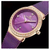 NAVIFORCE NF5005 Purple Mesh Stainless Steel Analog Watch For Women - RoseGold & Purple, 5 image