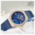NAVIFORCE NF5005 Royal Blue Mesh Stainless Steel Analog Watch For Women - RoseGold & Royal Blue, 2 image
