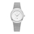 NAVIFORCE NF5004 Silver Mesh Stainless Steel Analog Watch For Women - White & Silver, 5 image