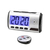 JTPC Spy Video Camera HD Motion Detection Video Clock - Silver