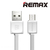 REMAX RC008M 1M Fast Charging Micro USB Cable (Grey), 2 image