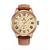 NF9126 - Brown Leather Analog Watch for Men