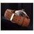NF9126 - Brown Leather Analog Watch for Men, 3 image