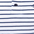 Men's White Stripe Polo Shirt, 2 image