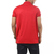 Men's Red Polyester Mix Polo Shirt, 3 image