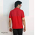 Cotton Half Sleeve Men's Polo T-Shirt - Red, 3 image