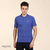 Cotton Half Sleeve Men's Polo T-Shirt - Navy Blue