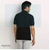 Cotton Half Sleeve Men's Polo T-Shirt - Black, 2 image