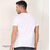 Cotton Short Sleeve T-Shirt For Men - White, 2 image