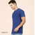 Cotton Short Sleeve T-Shirt For Men - Navy Blue, 3 image