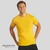Cotton Short Sleeve T-Shirt For Men - Deep Yellow